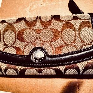 Coach Brown and Black Women's Bag